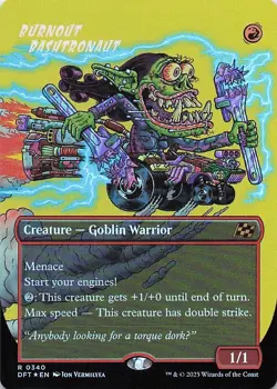 Burnout Bashtronaut (Borderless) Aetherdrift Foil - Image 1