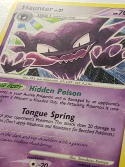 Haunter 41/99 - VLP / NM - Arceus Pokemon Card - Tomokazu Komiya Art - Image 2