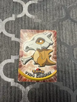 2000 Topps Pokemon TV Animation Edition Series 2 Cubone #104 LP - Image 1