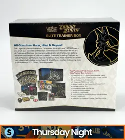 POKEMON TCG CROWN ZENITH SEALED ELITE TRAINER BOX ETB - Image 2