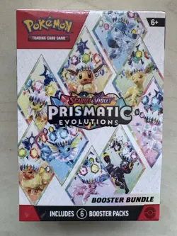 Pokemon TCG Prismatic Evolutions Booster Bundle Box Factory Sealed - Image 1