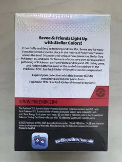 Pokemon TCG Prismatic Evolutions Booster Bundle Box Factory Sealed - Image 3