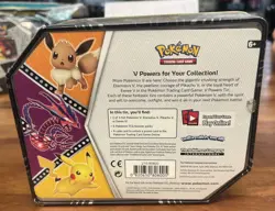 Pokemon TCG: V Powers Tin PIKACHU NEW Factory Sealed Tin 5 booster packs - Image 2