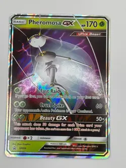 Pheromosa GX SM66 Promo Holo NM Pokemon SM Promos - Image 1