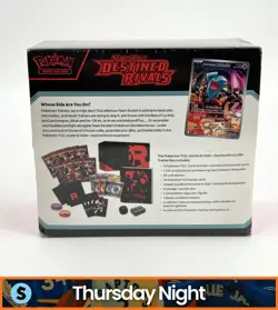 POKEMON TCG SCARLET & VIOLET DESTINED RIVALS SEALED ELITE TRAINER BOX - Image 2