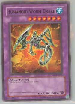 Yu-Gi-Oh Dark Beginning 1 Humanoid Worm Drake #DB1-EN209 Near Mint or Better - Image 1