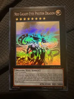 Neo Galaxy-Eyes Photon Dragon UNLIM Ghost Rare GAOV-EN041 Yu-Gi-Oh! NM - Image 1