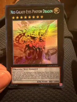 Neo Galaxy-Eyes Photon Dragon UNLIM Ghost Rare GAOV-EN041 Yu-Gi-Oh! NM - Image 2