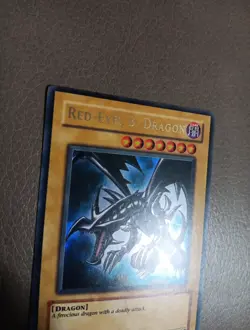 LP Yugioh Red-Eyes Black Dragon SDJ-001 Unlimited Edition Holo Rare Yu-Gi-Oh! - Image 5