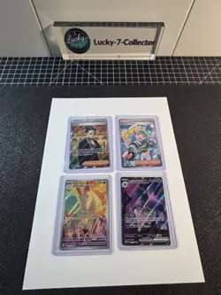 Pokemon TCG Destined Rivals Illustration & Ultra Rare (Card Lot of 4) - Image 1