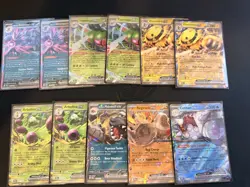 Pokemon Tcg Destined Rivals Lot Of 8 EX Pokemon Cards Mint - Image 1