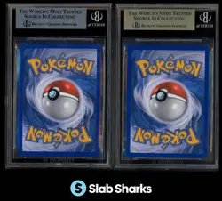 2010 POKEMON GERMAN HEARTGOLD & SOULSILVER #114/123 LUGIA TOP + BOTTOM BGS 9.5/9 - Image 2