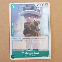 One Piece Trafalgar Law (027) (OP05-027/258) Awakening of the New Era NM TCG CCG - Image 1