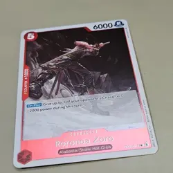 One Piece Roronoa Zoro (OP04-015/202) OP04 Kingdoms of Intrigue NM FOIL TCG CCG - Image 2