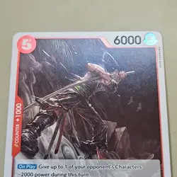 One Piece Roronoa Zoro (OP04-015/202) OP04 Kingdoms of Intrigue NM FOIL TCG CCG - Image 3