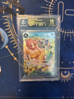 BGS 10 Black Label One Piece Rebecca Wings Of The Captain OP05-091 SP Japanese - Image 1