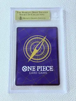 2022 One Piece MONKEY.D.LUFFY BGS 9.5 PLUS SUPER PRE-RELEASE ST01-012 STRAW HAT - Image 2