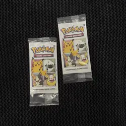 SEALED Pokemon 25th Anniversary General Mills Cereal Booster Promo Pack - Image 1