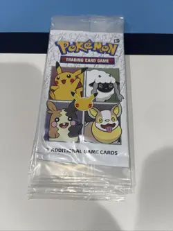(X4) Pokemon Booster Pack General Mills Cereal 25th Anniversary Sealed Packs - Image 3