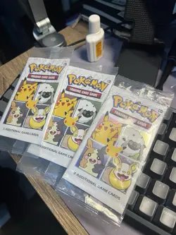 *Rare*General Mills Pokemon 25th Anniversary Cereal Booster Pack Sealed - Image 1