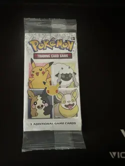 (X1) Pokemon Booster Pack General Mills Cereal 25th Anniversary Sealed - Image 1