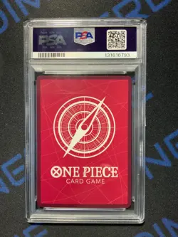 2024 One Piece Monkey D. Luffy PSA Magazine Exclusive Promo #OP05-060 PSA 10 - Image 2