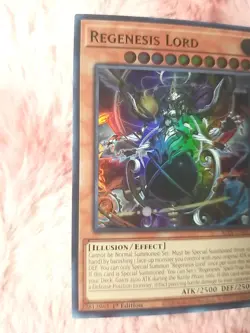 YU-GI-OH! Regenesis Lord ALIN-EN017 Ultra Rare 1st Edition Alliance Insight Card - Image 2