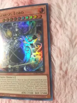YU-GI-OH! Regenesis Lord ALIN-EN017 Ultra Rare 1st Edition Alliance Insight Card - Image 3