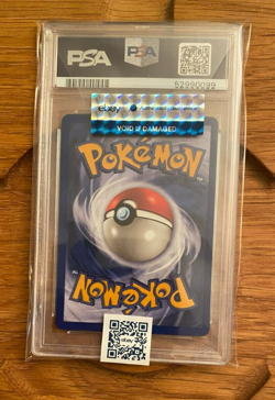 Pokemon Jungle VAPOREON ERROR NO SYMBOL CARD POP 1 OF 18 THAT'S PSA10 #52990099 - Image 5