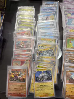 Pokemon Scarlet & Violet - Surging Sparks - Reverse/Holo lot - 130+ Cards - Image 2