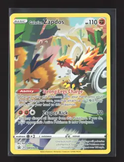Pokemon SWSH: Sword & Shield Promo Cards #SWSH283 Holo Promo Galarian Zapdos - Image 1