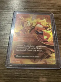 2025 League of Legends Riftbound Origins Sett Brawler 164/298 OGN Card - Image 1