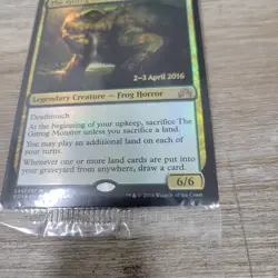 Sealed 2016 The Gitrog Monster - SOI Prerelease Magic Promos - FOIL - Image 3