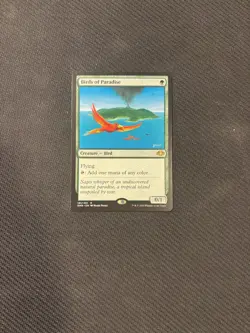 1x Birds of Paradise - Dominaria Remastered NM MTG Unplayed - Image 1