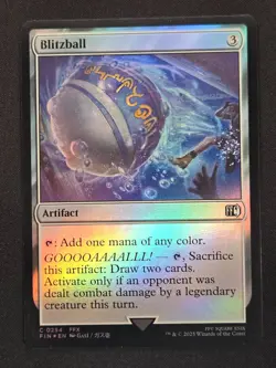 Blitzball FINAL FANTASY 254 MTG Holo Foil - Image 1