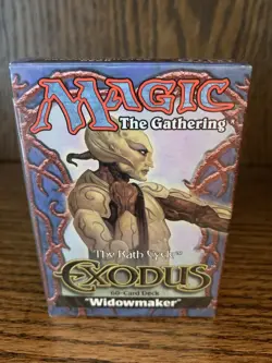 Magic the Gathering: Exodus Theme Deck- Widowmaker - Image 1