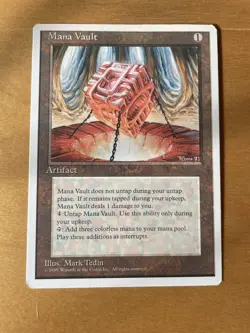 MTG Mana Vault Revised Edition - Magic the Gathering - Image 1