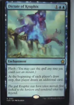 Dictate of Kruphix - Foundations: #587, Magic: The Gathering Nm C252 - Image 1