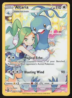 Altaria TG11/TG30 Pokemon Silver Tempest Trainer Gallery - Image 1