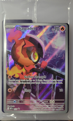 Charcadet 22 Black Star HOLO Promo Phantasmal Flames SEALED Pack Pokemon Card - Image 1