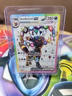 Pokemon Umbreon ex SVP176 Scarlet & Violet Promo - NEAR MINT - Image 1