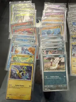 pokemon scarlet and violet - Stellar Crown - Reverse/Holo lot - 41 cards - Image 2