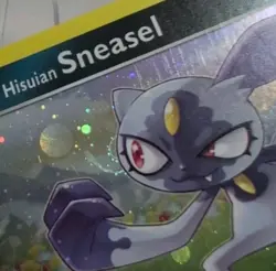 Hisuian Sneasel 92/189 Cosmos Holo Rare Swirl Astral Radiance Pokemon TCG - Image 3