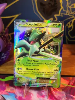 Sceptile EX - 7/98 - Pokemon Ancient Origins XY Ultra Rare Card LP - Image 1