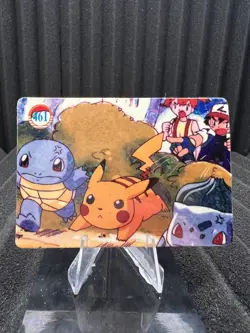 Pokemon Vintage Pocket Monsters Vending HOLO Prism Sticker Bandai 1999 Nintendo - Image 1