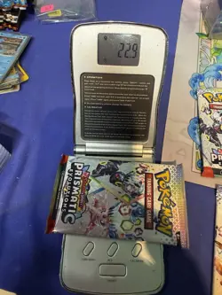 God PackU 🔥22.9g🔥 VERY HEAVY Prismatic Evolutions Pokemon Sealed Booster Pack - Image 1