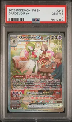 2023 Pokemon Scarlet & Violet Gardevoir ex Special Illustration Rare #245 PSA 10 - Image 1
