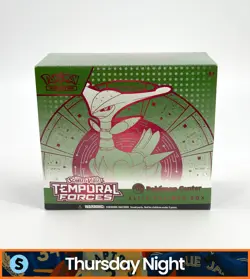 POKEMON CENTER SCARLET & VIOLET TEMPORAL FORCES SEALED ELITE TRAINER BOX - Image 1