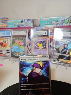 Morty's Conviction 201/162 SV05: Temporal Forces Holo Pokemon Tcg - Image 2