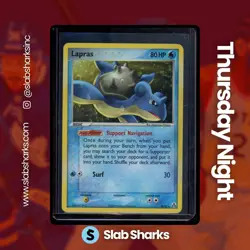 2006 POKEMON EX LEGEND MAKER #8/92 LAPRAS HOLO - Image 1